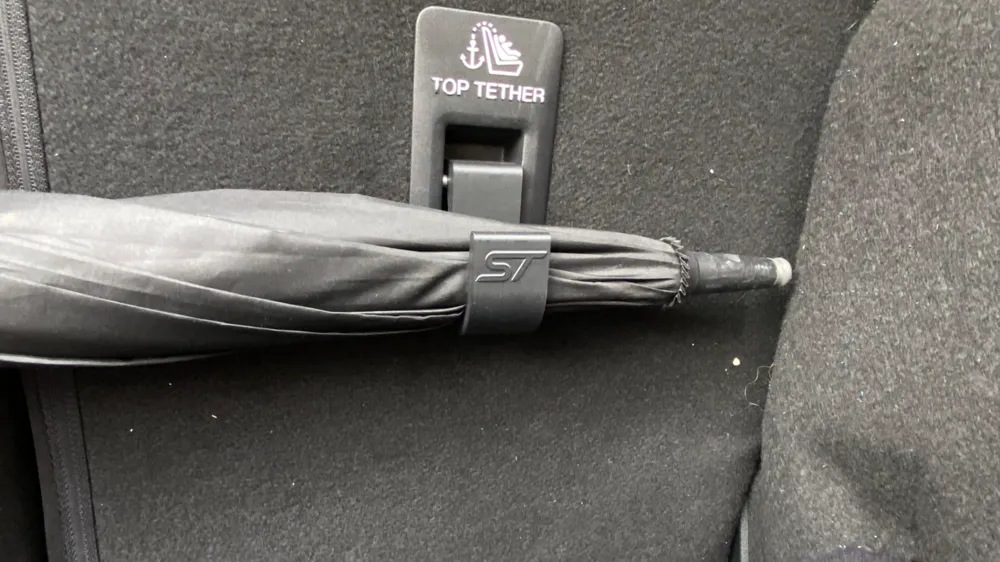 UMBRELLA HANGER FORD FOCUS/PUMA/FIESTA - ST Logo, photo 2 of 4 - Clothes Hangers & Hanger Hooks, st line