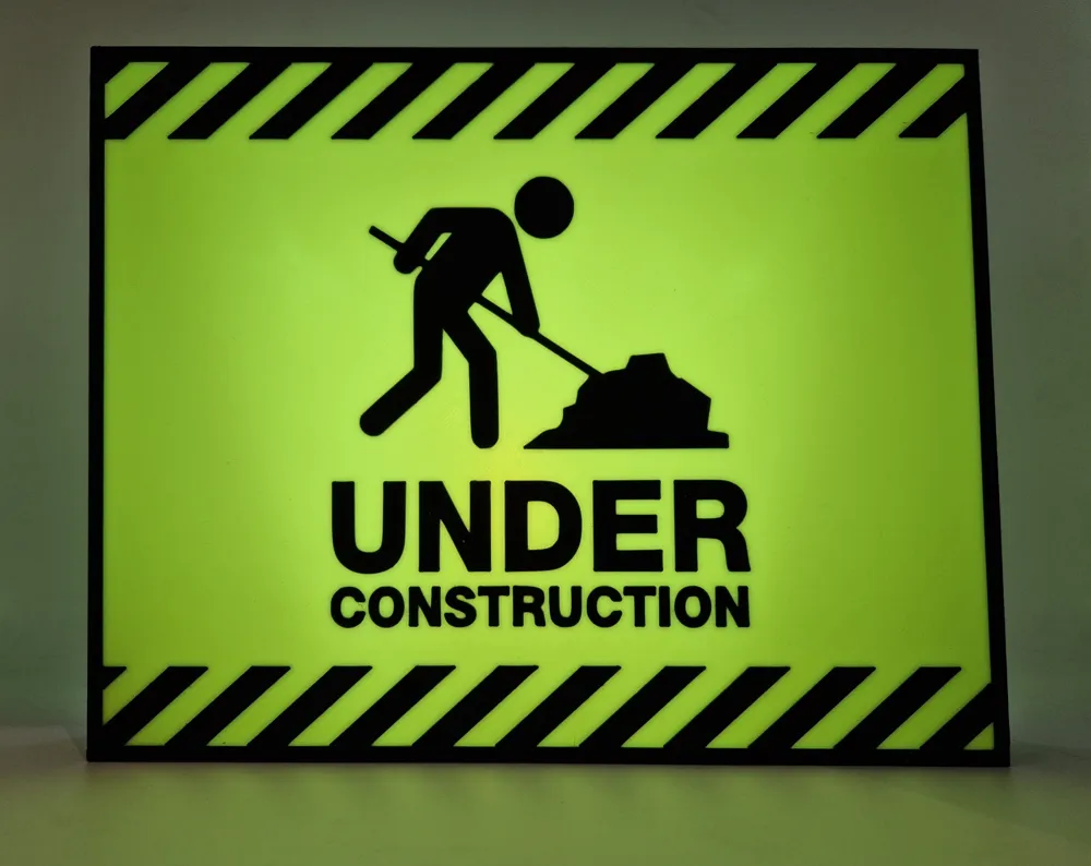Under Construction - Signs & Logos, in stock in India
