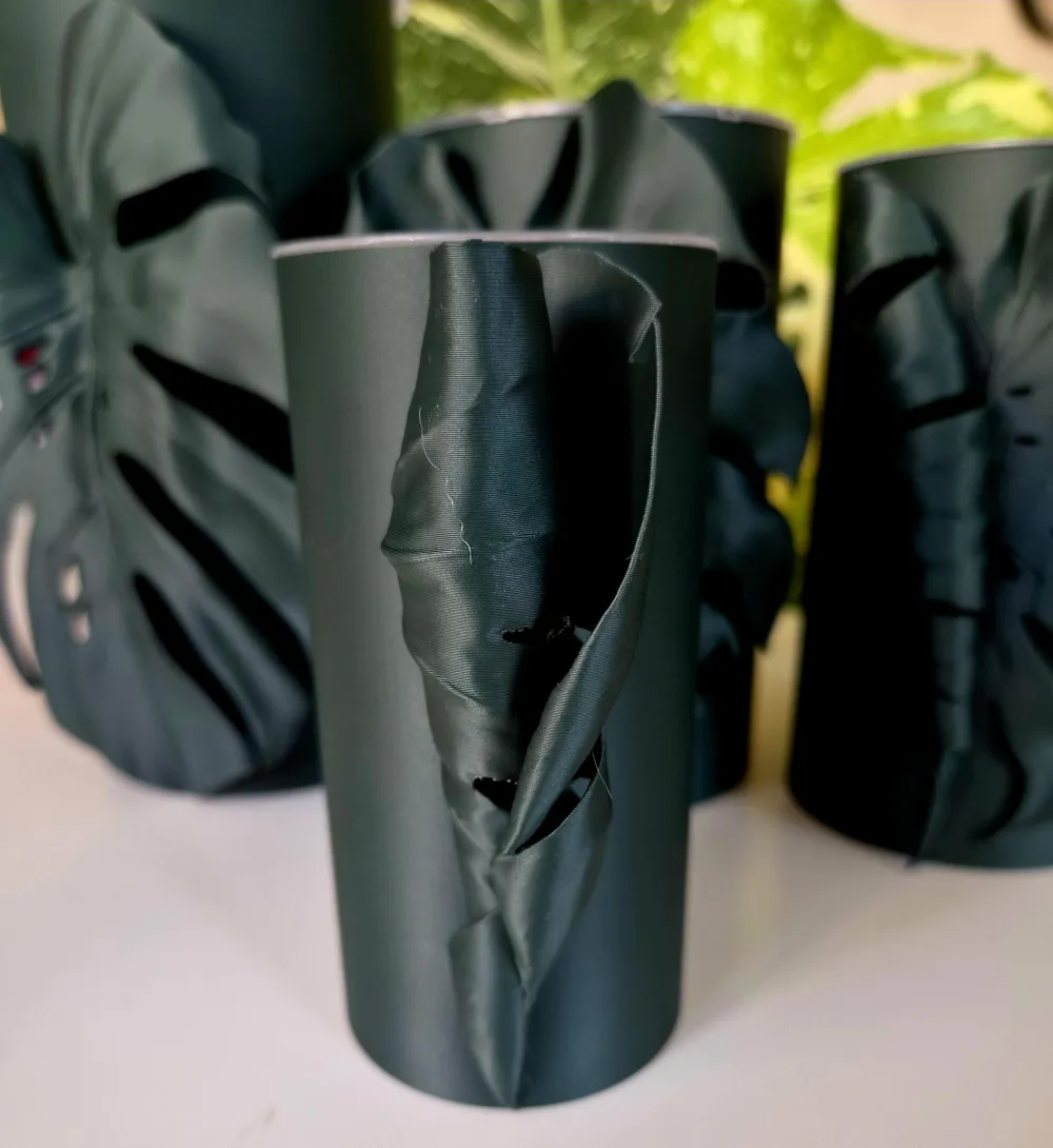 Unfurling Monstera self watering Planter, photo 2 of 5 - Self-watering Planters, plant pot