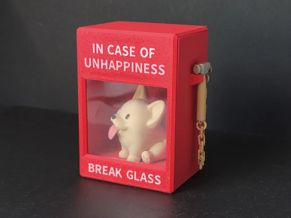 Unhappiness Rescue Display Box, photo 2 of 5 - Figure Display Stands & Bases, relieve worries