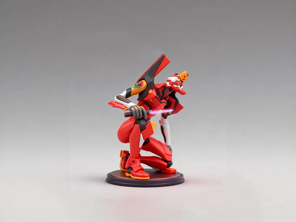 Unit 2-Neon Genesis Evangelion-EVA Figure Peripheral Ornaments-Children's Coloring Toys