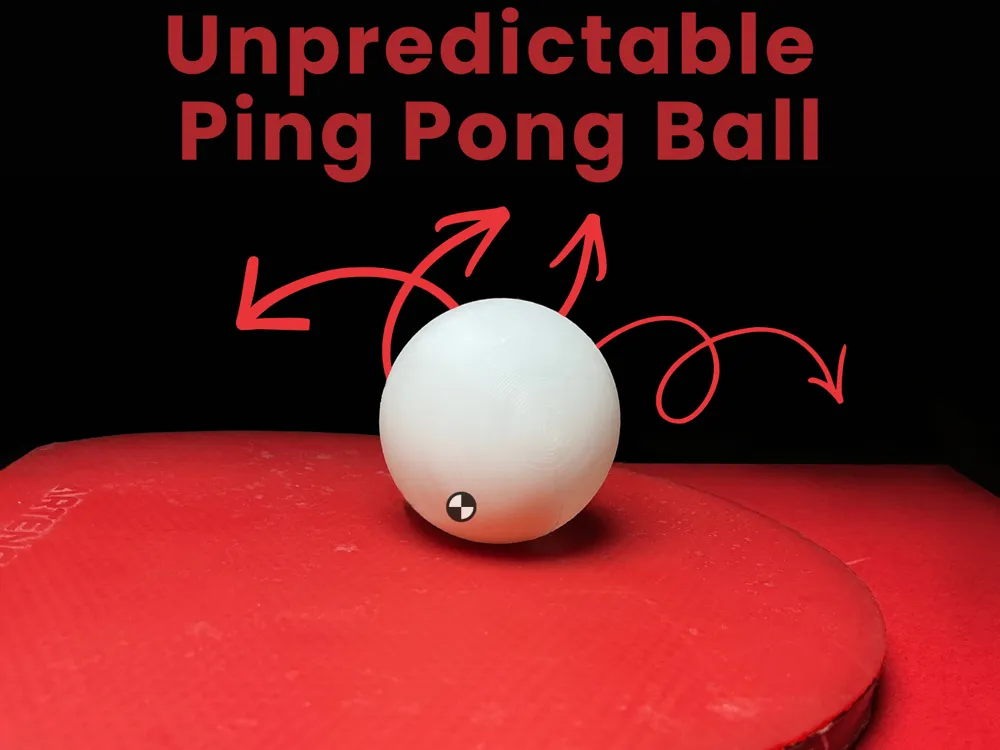 Unpredictable Ping Pong Ball