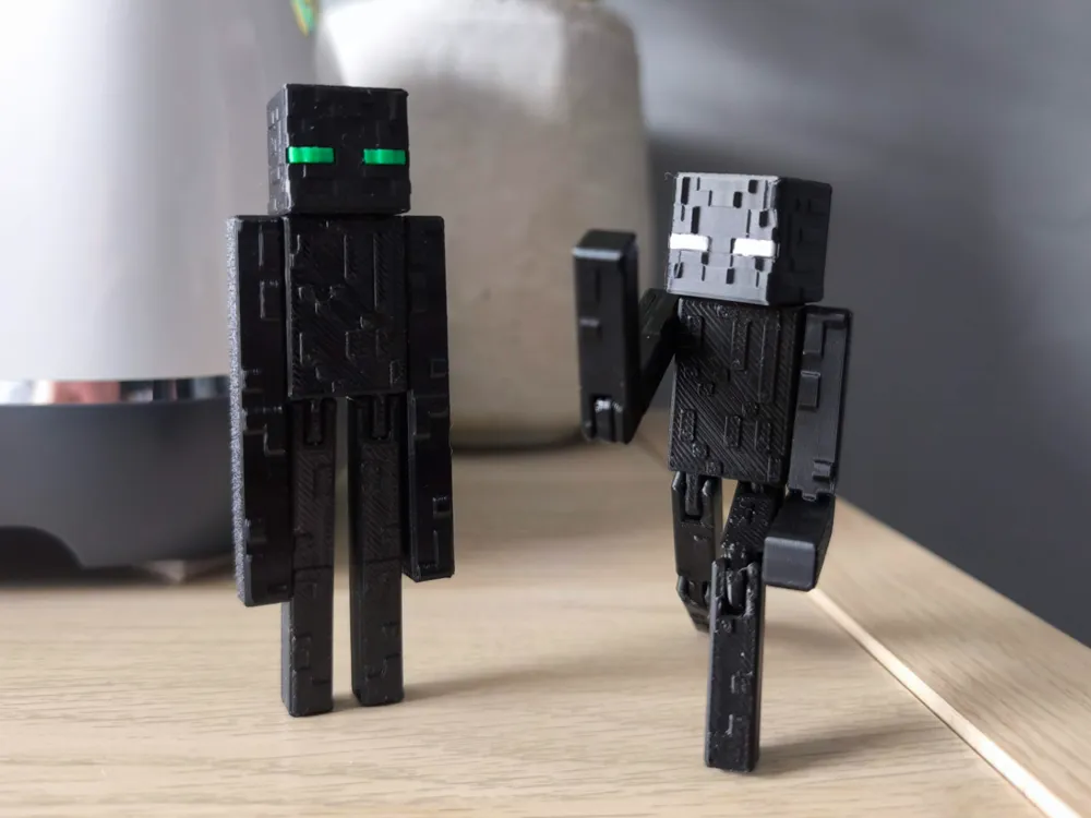 UPDATED Articulated Minecraft Enderman