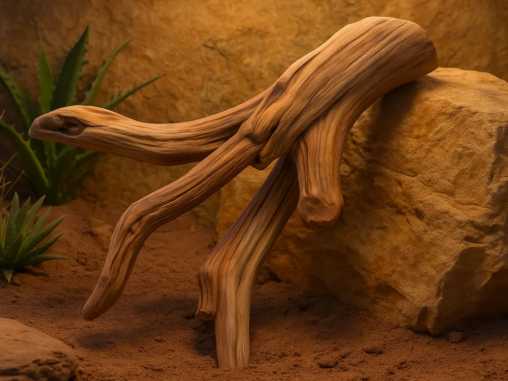 Upright Branch for climbing, Reptile decor