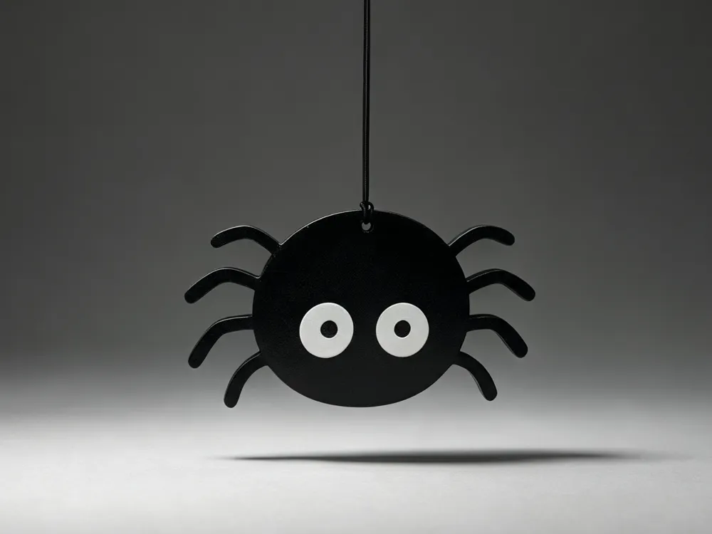 Hanging Spider Bag Charm