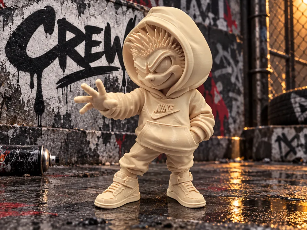 Urban Hadgehog Street Crew Figure - Sculptures, in stock in India