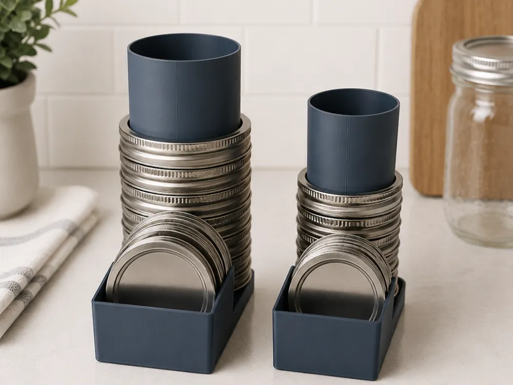 V2 Canning Lid and Ring Holder (Wide and Regular)