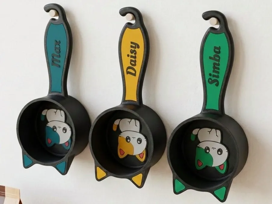 [V4] Cute Kitten Personalized Pet Scoop Ready, photo 4 of 4 - [V4] Cute Kitten Personalized Pet Scoop Ready Pets