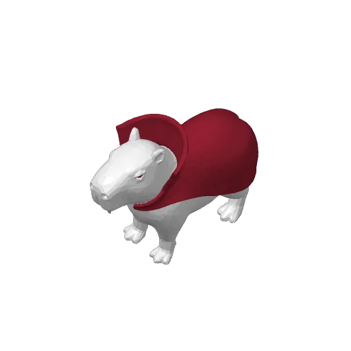 Vampire Capybara, 2-Color Halloween Desk Buddy, photo 4 of 4 - Vampire Capybara, 2-Color Halloween Desk Buddy Toys & Games