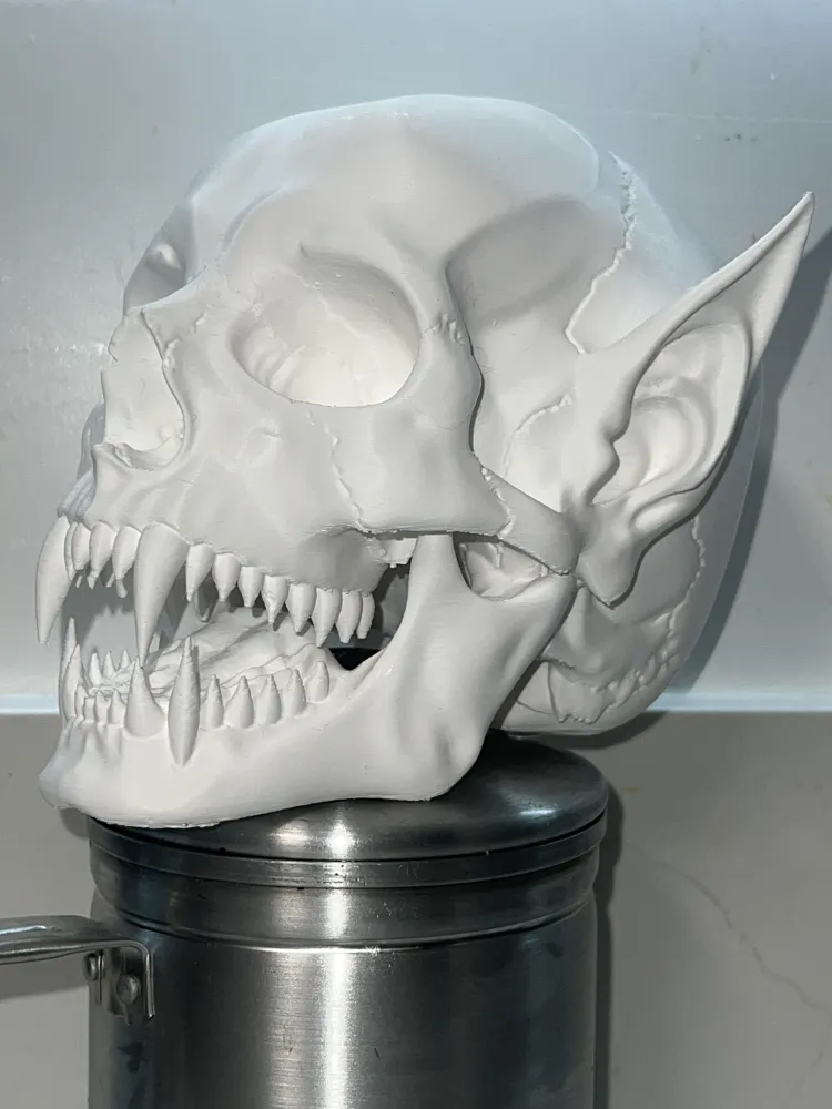 vampire skull, photo 4 of 4 - vampire skull Miniatures