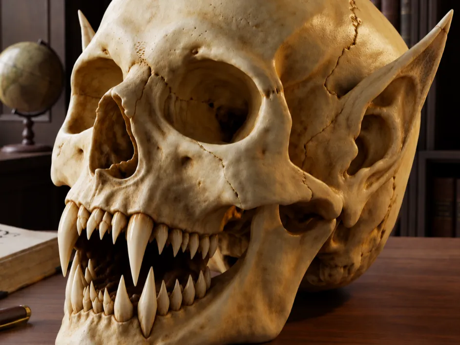 vampire skull - People, in stock in India
