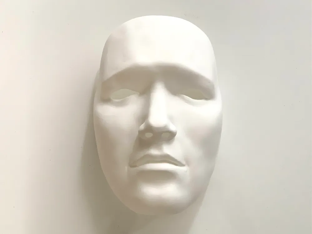 Vanilla Sky Mask, photo 3 of 4 - Horror Film Masks, cosplay