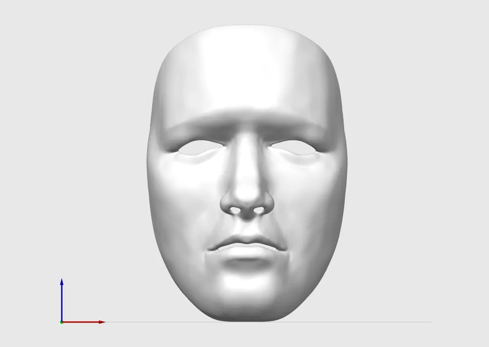Vanilla Sky Mask, photo 4 of 4 - Horror Film Masks, cosplay accessories
