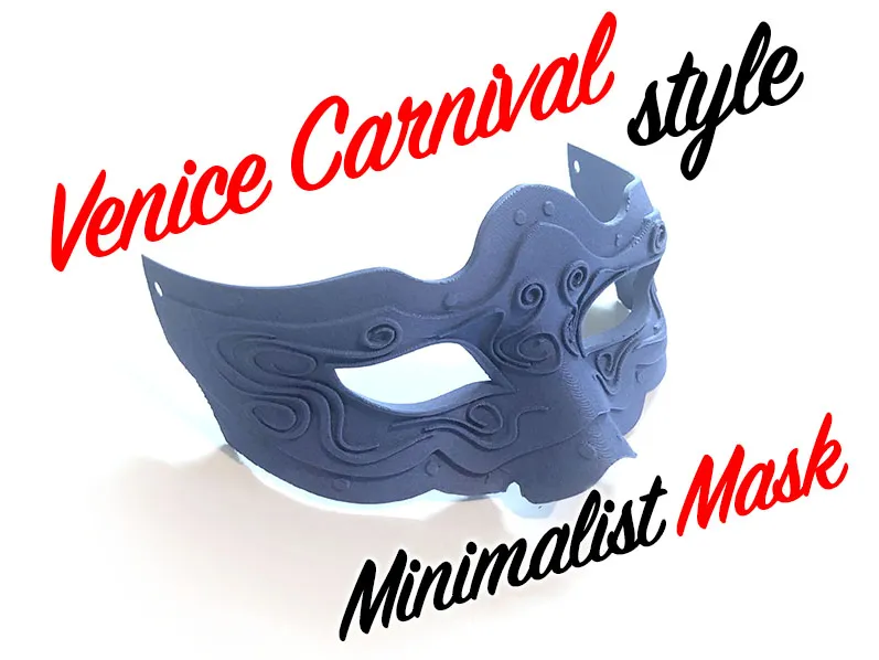 Venice Carnival-style Mask