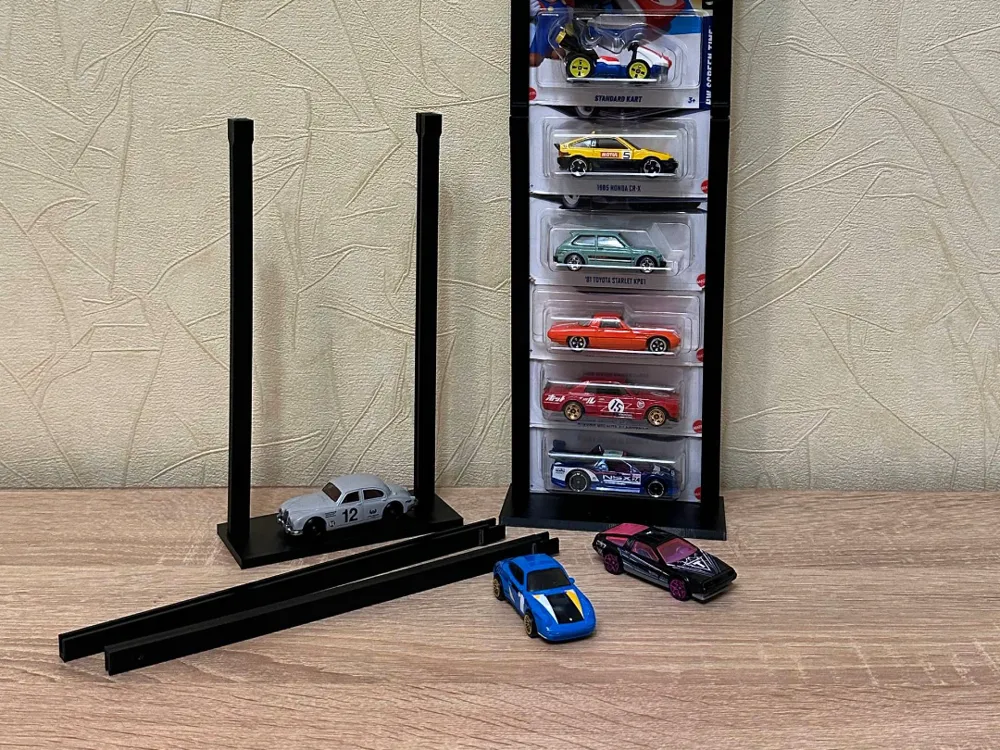Vertical Display Stand for 1:64 Cars, photo 3 of 4 - Vertical Display Stand for 1:64 Cars Toys & Games
