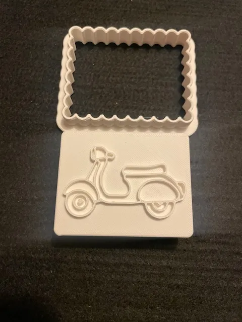 Vespa stampo per biscotti, photo 2 of 4 - Scooty & Scooter Accessories, Car & Vehicle