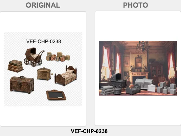 Victorian Era Children's Play Room VEF-CHP-0238 - Nursery & Kids' Room, in stock