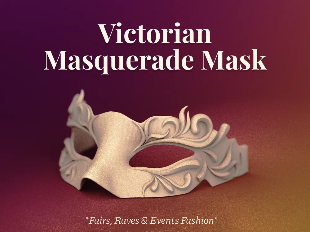 Victorian Masquerade Mask