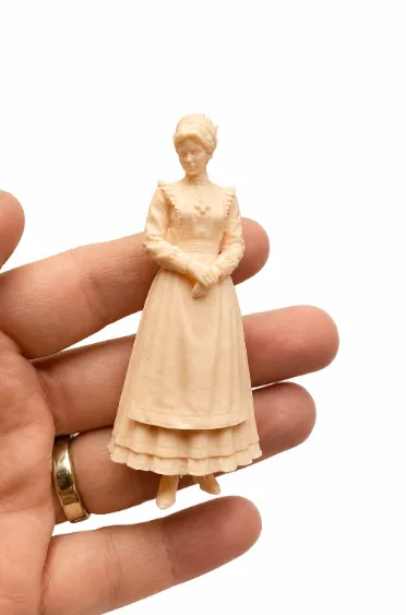 Victorian Nurse, Dollhouse Miniature, photo 2 of 5 - Dolls & Pretend Play, dollhouse accesory