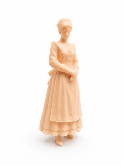 Victorian Nurse, Dollhouse Miniature, photo 5 of 5 - Dolls & Pretend Play, figure
