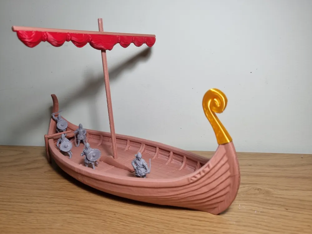 Viking Longship - Drakkar, photo 2 of 4 - Viking Longship - Drakkar Miniatures