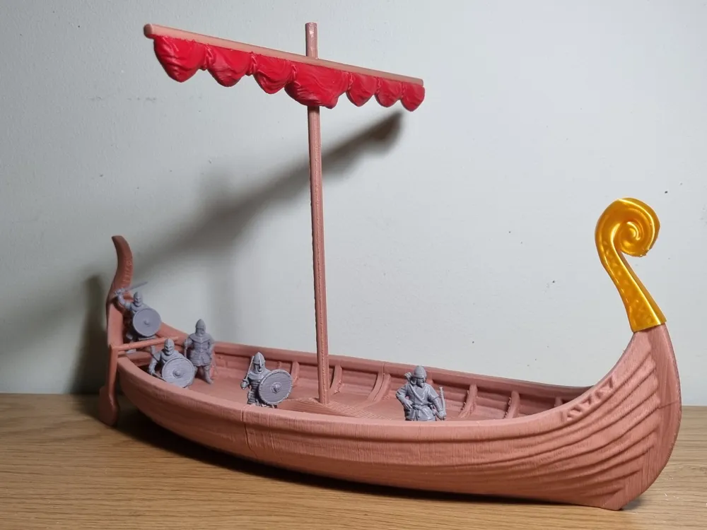 Viking Longship - Drakkar, photo 3 of 4 - Viking Longship - Drakkar Miniatures
