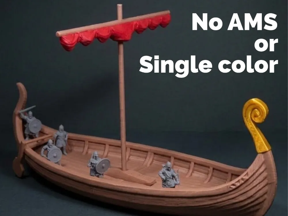 Viking Longship - Drakkar - Other Miniatures, in stock in India