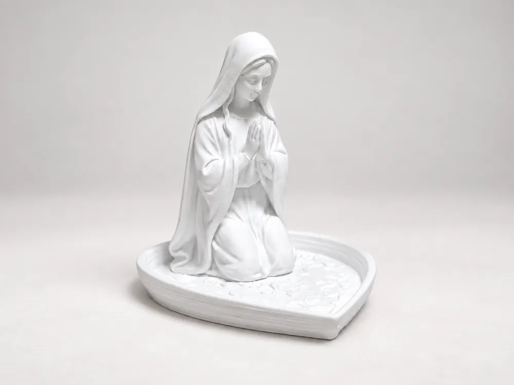 Virgin Mary Statue Rosary Holder - Sculptures, in stock in India