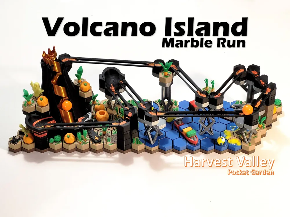 Volcano Island - Marble Run - Marble Runs & Ball Tracks, in stock