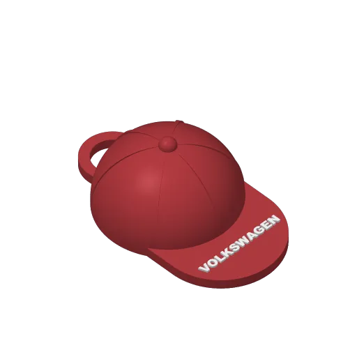 VOLKSWAGEN Cap Keychain, another view - Car Brand Keychains, passat