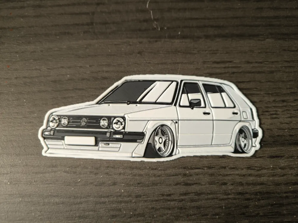 Volkswagen golf mk2 hueforge