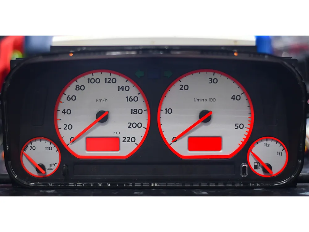 Volkswagen Golf Mk3 Cluster Rings & Light Filter, another view - Golf Accessories, Sports & Fitness