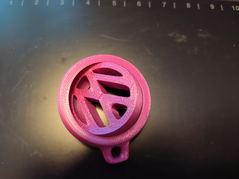 Volkswagen Gyroscopic Keychain, photo 3 of 4 - Car Brand Keychains, brend gyroscopic