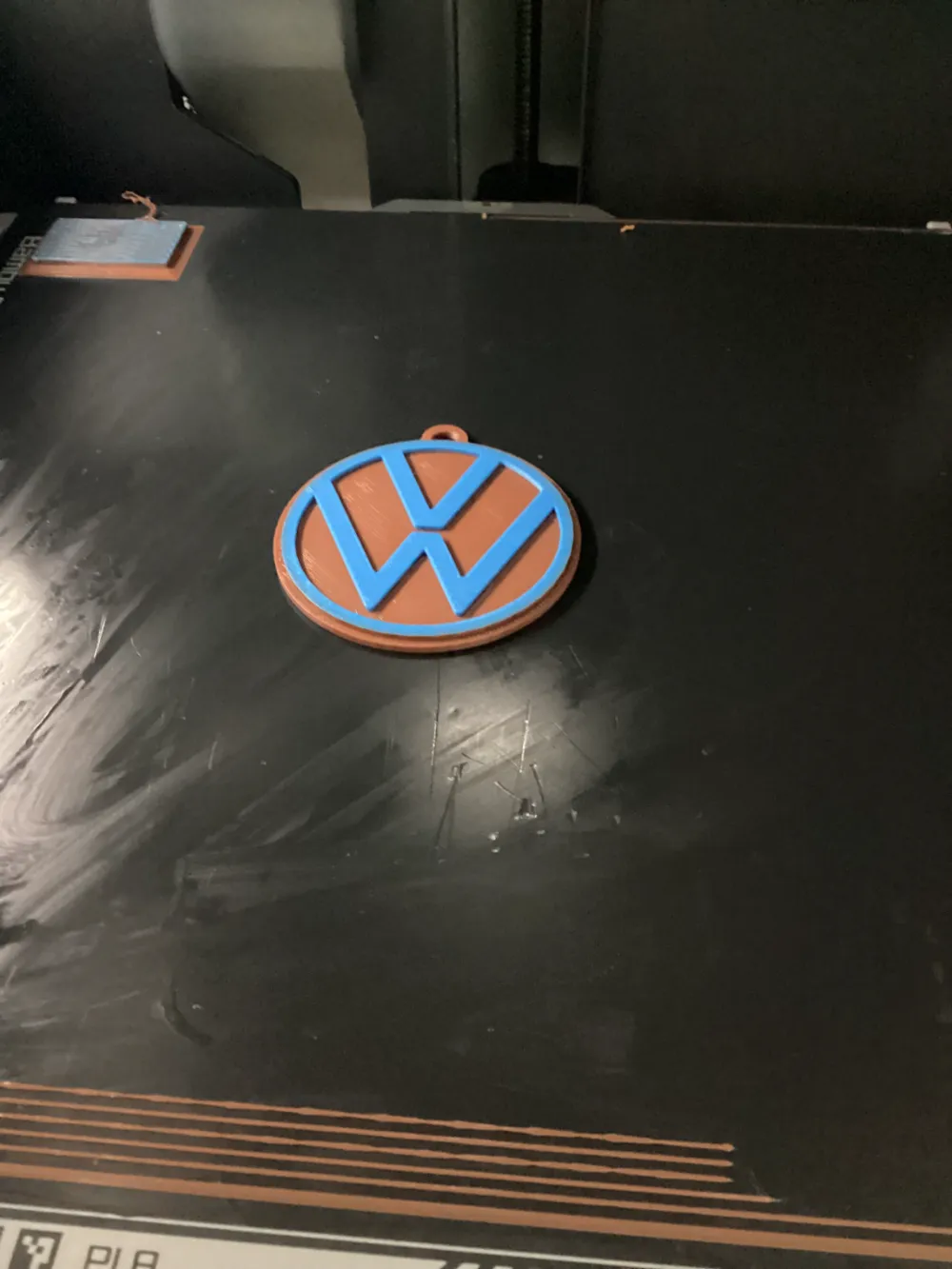 Volkswagen Logo 2019 Keychain, another view - Car Brand Keychains, volkswagen keychain