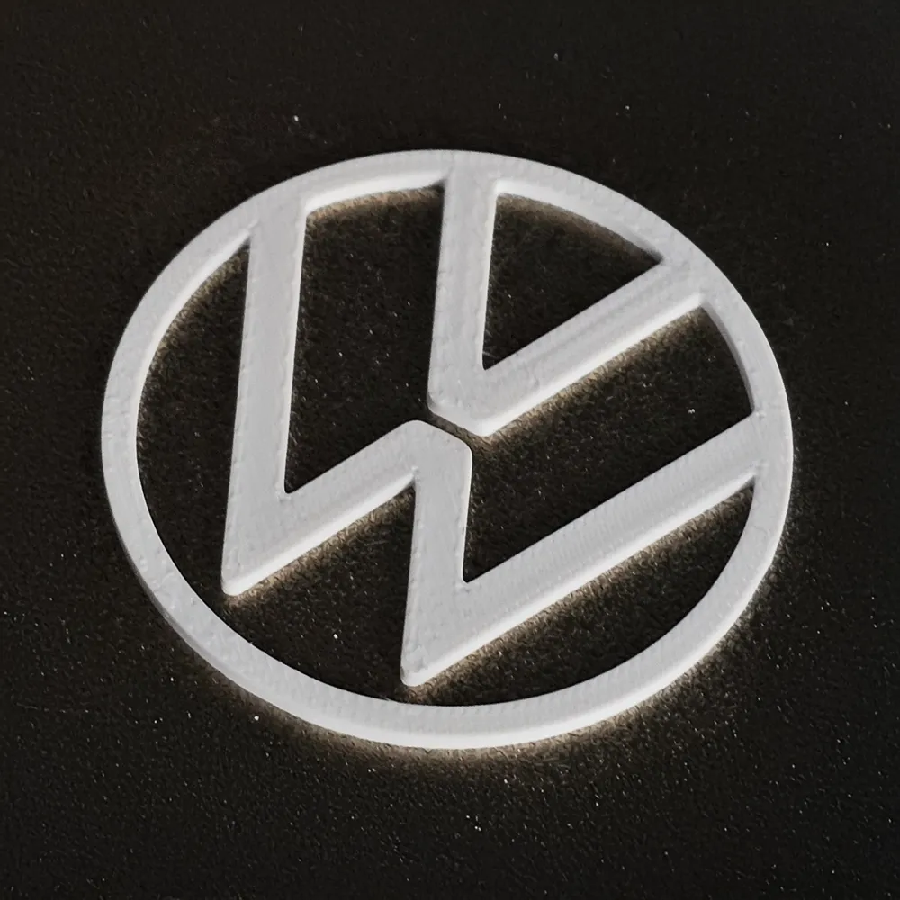 Volkswagen (New) Emblem Logo (No Text), photo 2 of 4 - Car Badges & Emblems, volksawagen