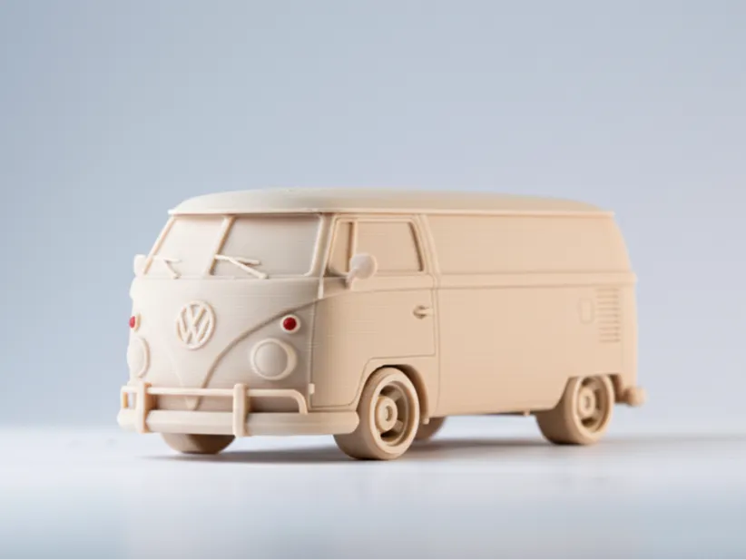 Volkswagen Transporter T1 3D Car Model