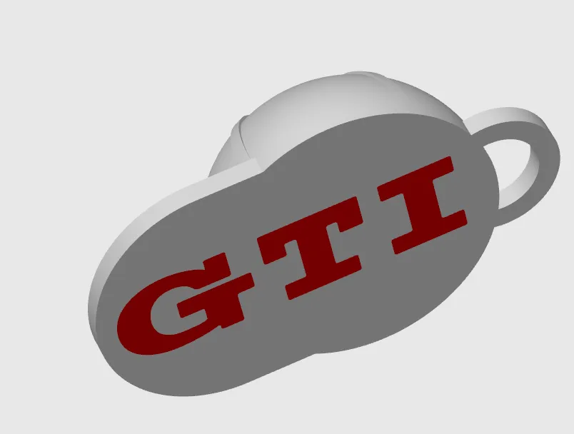 Volkswagen VW GTI Cap Keychain, photo 3 of 4 - Car Brand Keychains, polo