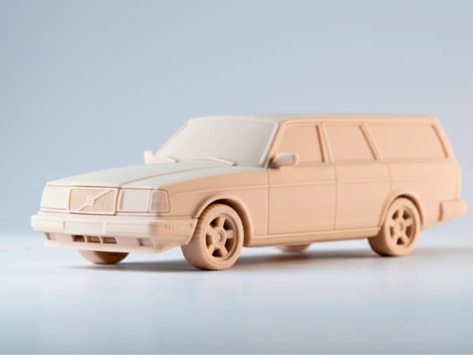 Volvo 240 DL Wagon 1988 3D Car Model