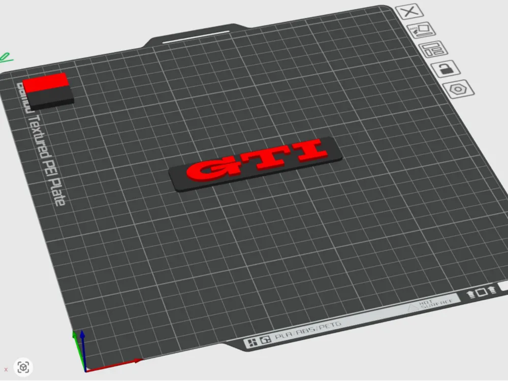 Place VW Golf GTI