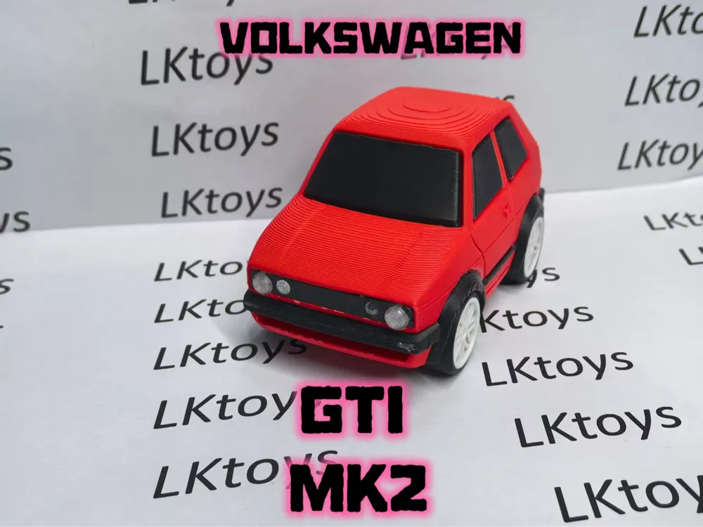 Volkswagen Golf GTI Mk2 Snap Kit Car Model