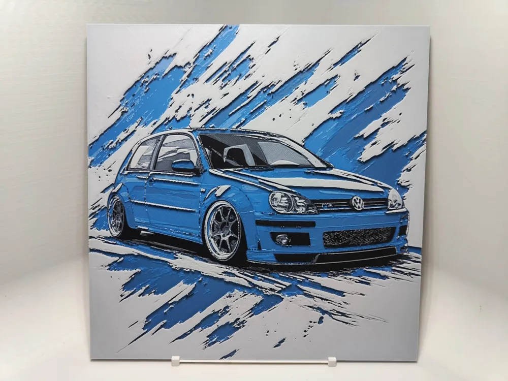 VW Golf - Hueforge