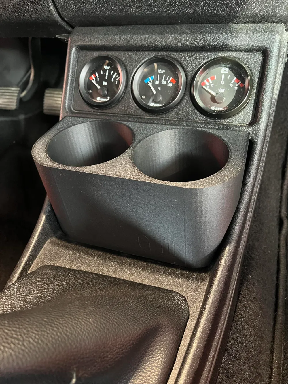 VW Golf MK1 GTi cup holder / center console, photo 2 of 4 - Cup Holders & Inserts, volkswagen