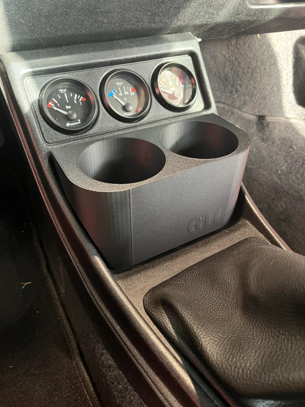 VW Golf MK1 GTi cup holder / center console, photo 3 of 4 - Cup Holders & Inserts, golf gti