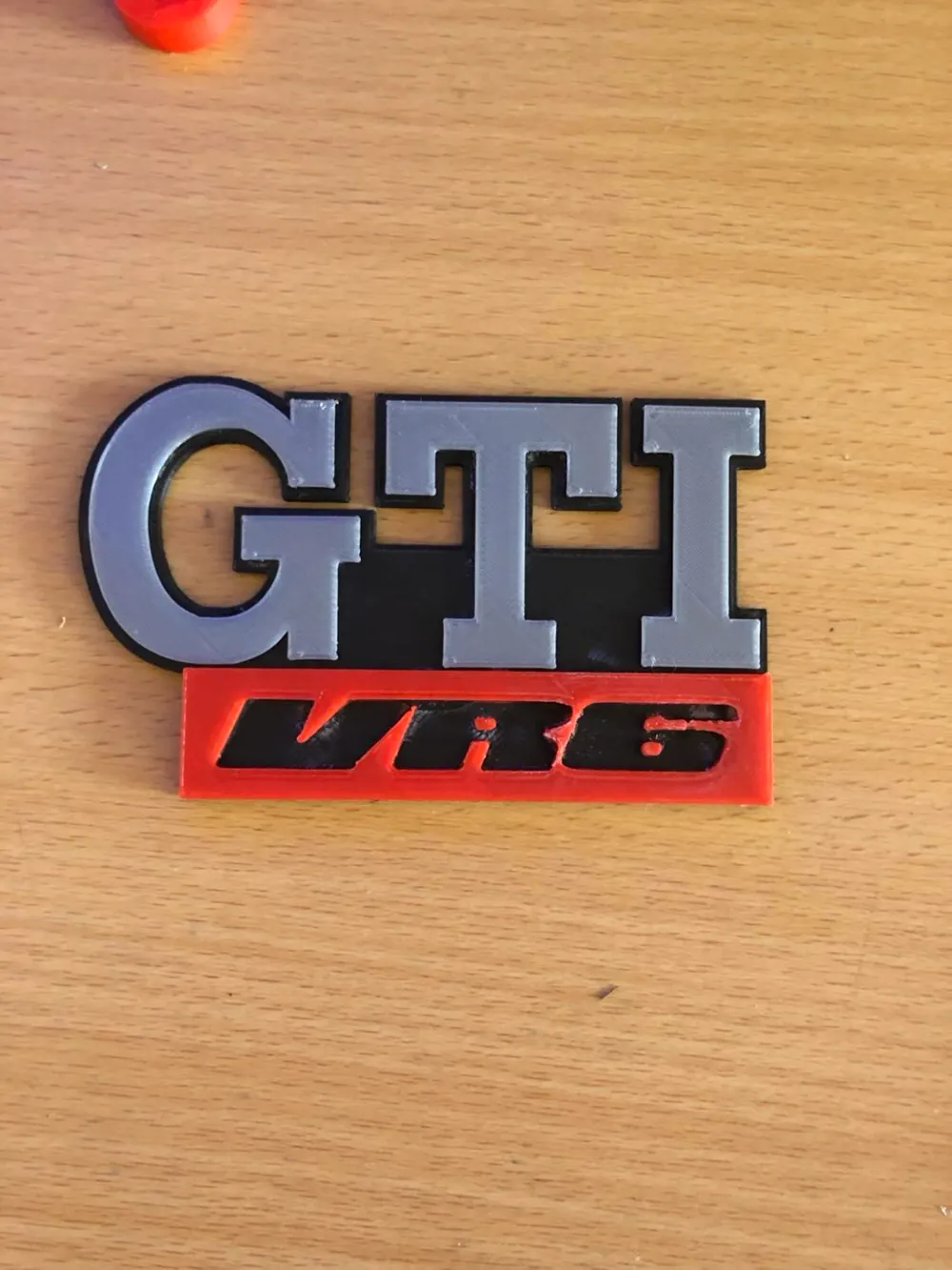 VW Golf MK2 GTI VR6 emblem