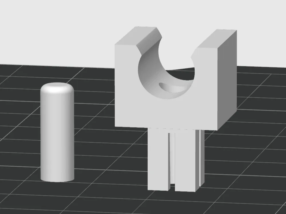 VW Golf MK2 Hood rod prop clip