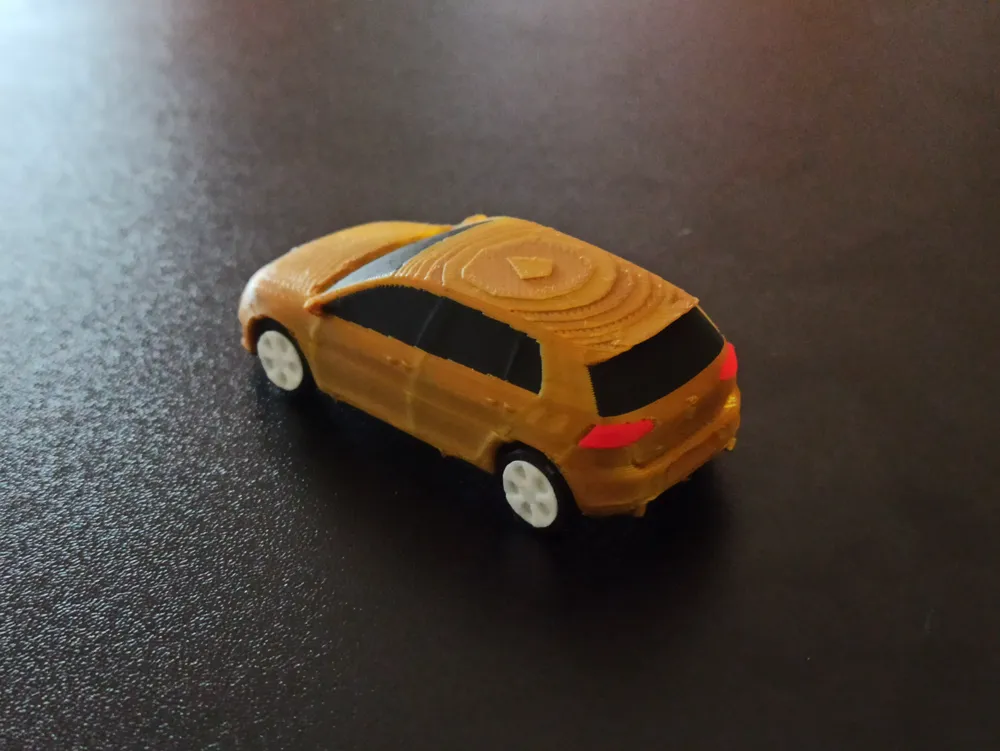 VW Golf MK7 kitcard with rotating wheels, photo 2 of 4 - Golf Accessories, volkswagen