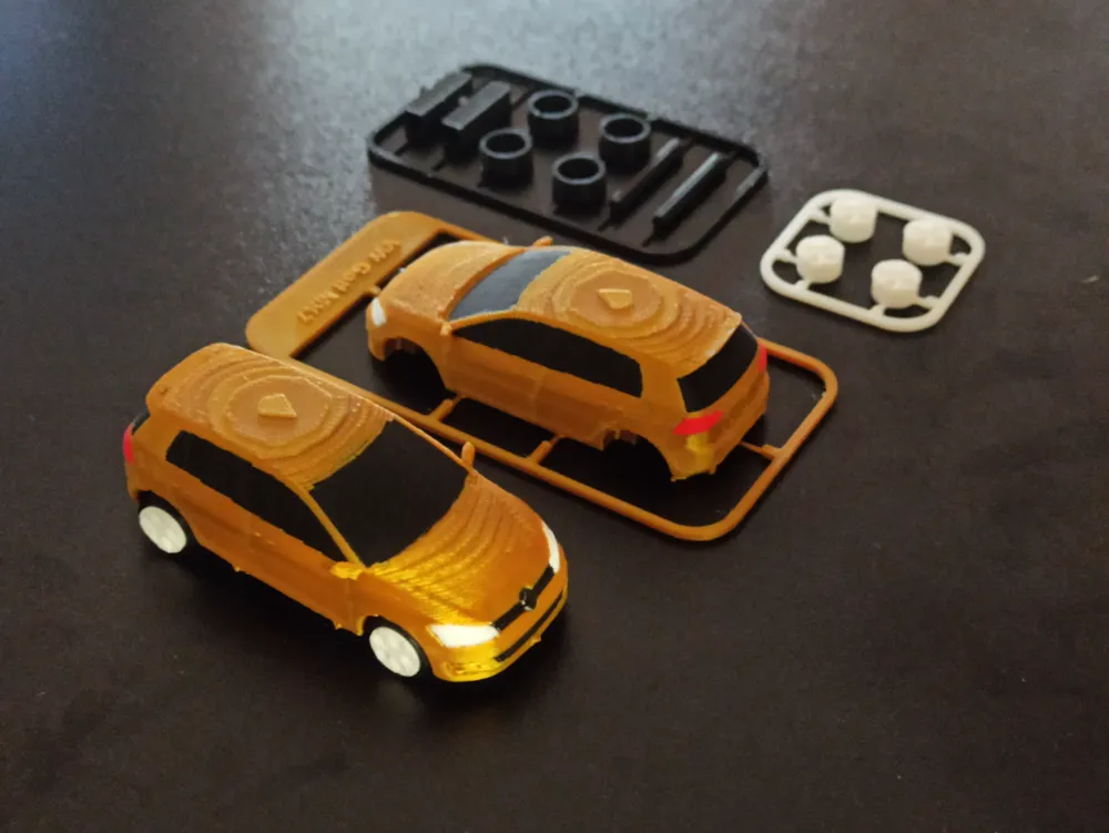 VW Golf MK7 kitcard with rotating wheels, photo 4 of 4 - Golf Accessories, volkswagengolf