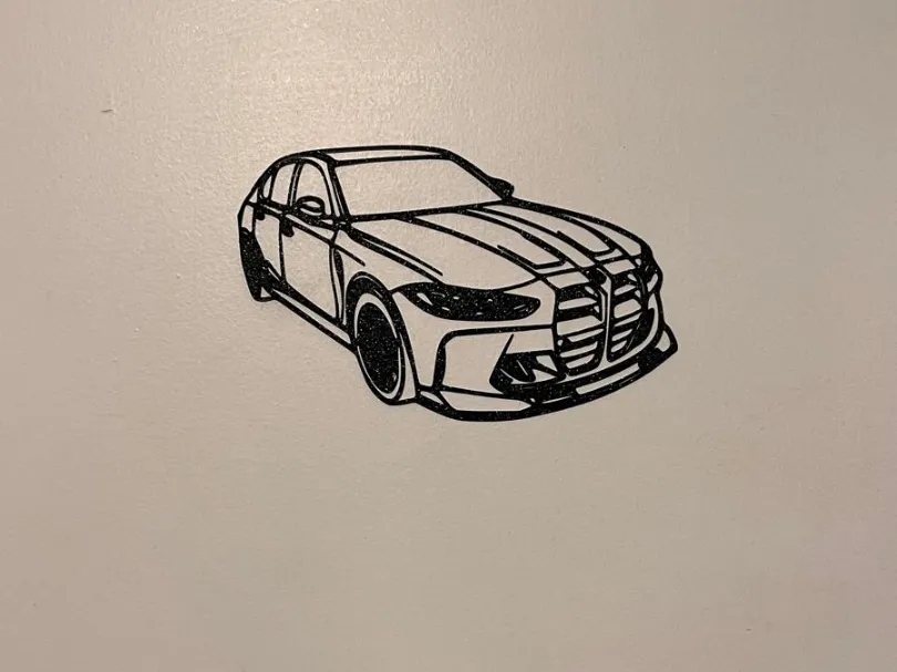 Wall Art - Car BMW, another view - Cars & Bikes Wall Art, deco