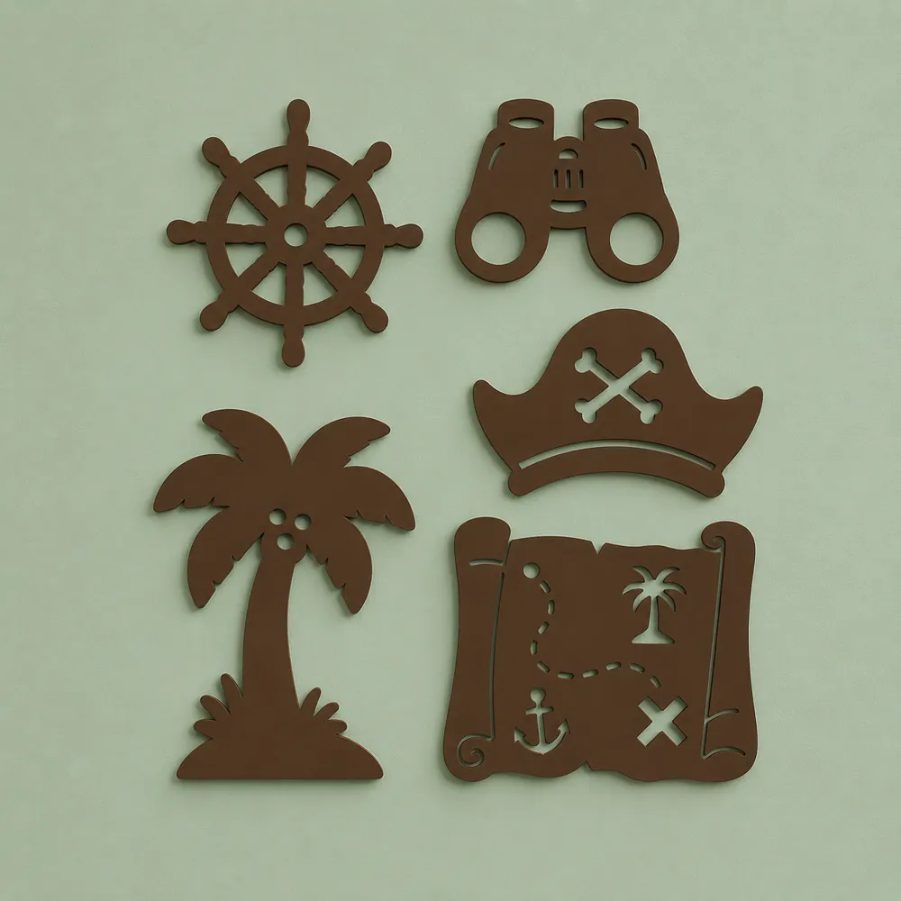 Wall art pack : Little Pirate, photo 3 of 4 - Wall art pack : Little Pirate Home Decor Items