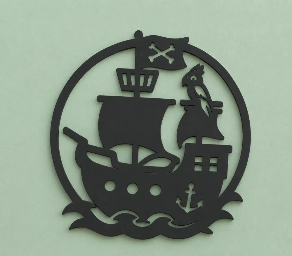 Wall art pack : Little Pirate, photo 4 of 4 - Wall art pack : Little Pirate Home Decor Items